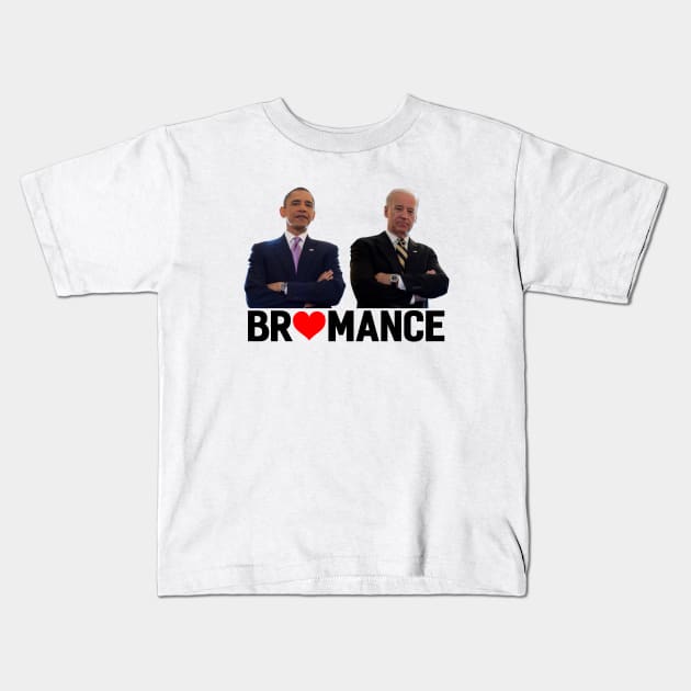 Obama & Biden - bromance Kids T-Shirt by respublica